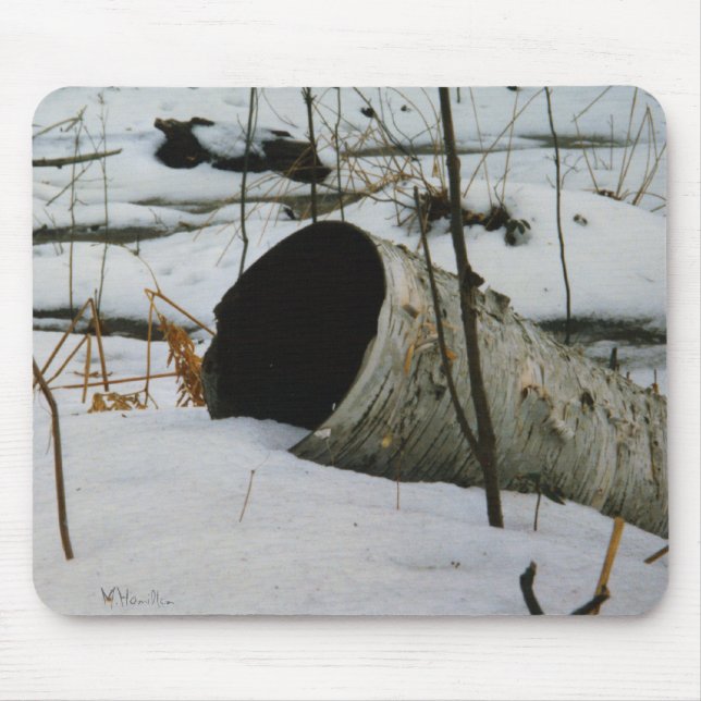 Hollow Birch Mousepad (Vorne)