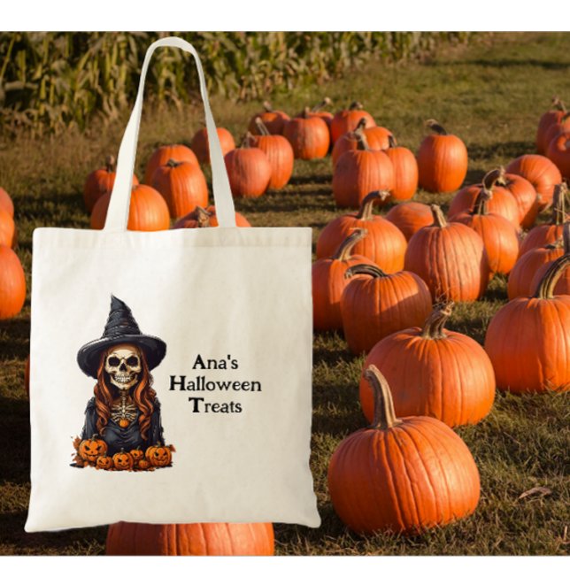 Hollow-Eyed Hexe Skeleton Tragetasche (Von Creator hochgeladen)