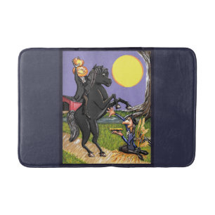 Hollow Headless Horseman Ichabod Crane Mat Badematte