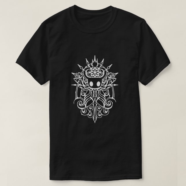 Hollow Knight Tribal White Classic T-Shirt (Design vorne)