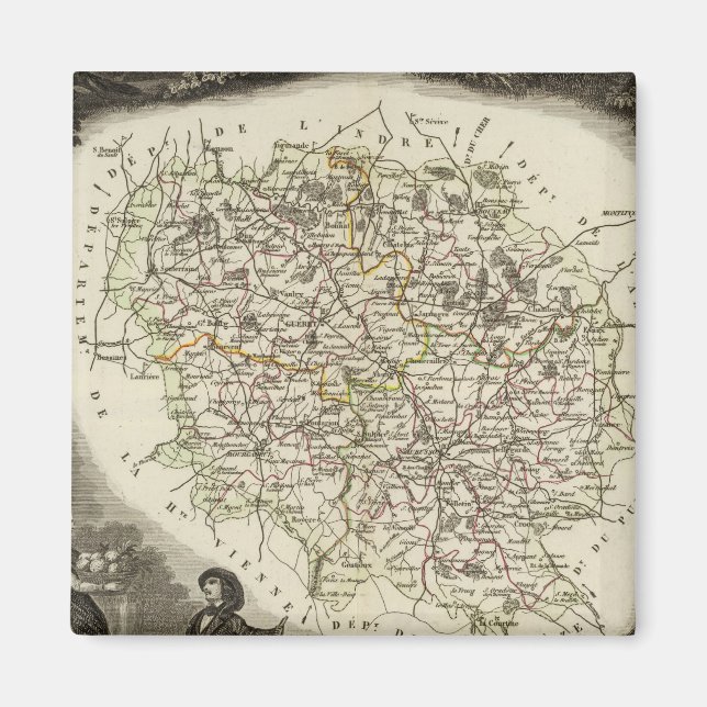 Hollow Maps Magnet (Vorne)