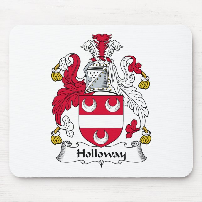 Holloway Familienwappen Mousepad (Vorne)