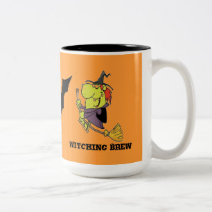 HOLLOWEEN KAFFEE MUGS - FUNNY MUGS - BAR ZIMMER GI ZWEIFARBIGE TASSE