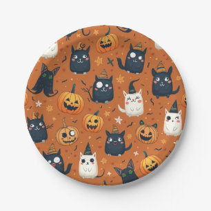 Holloween-Papierplatte Pappteller