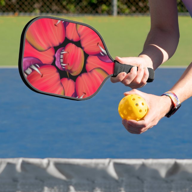 Holloween Vampire Queen Bobbing für Äpfel Pickleball Schläger (InSitu)