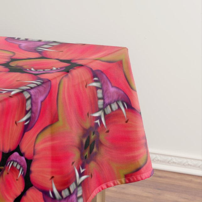 Holloween Vampire Queen Bobbing für Äpfel Tischdecke (Beispiel)