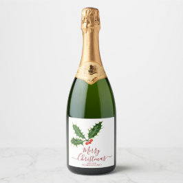 Holly and Berries Frohe Weihnachten und Familienna