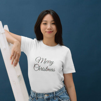 Holly-Beeren-Weihnachten Tri-Blend Shirt