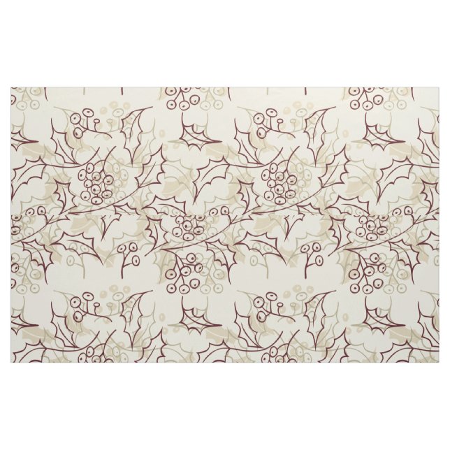 Holly Beries nahtlos Stoff (Fat Quarter (45,7 x 55,9 cm))