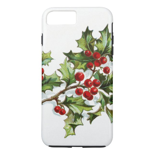 Holly Berries 001 Case-Mate iPhone Hülle (Rückseite)