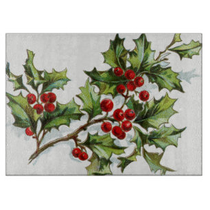 Holly Berries 001 Schneidebrett