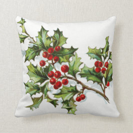 Holly Berries 002 Kissen