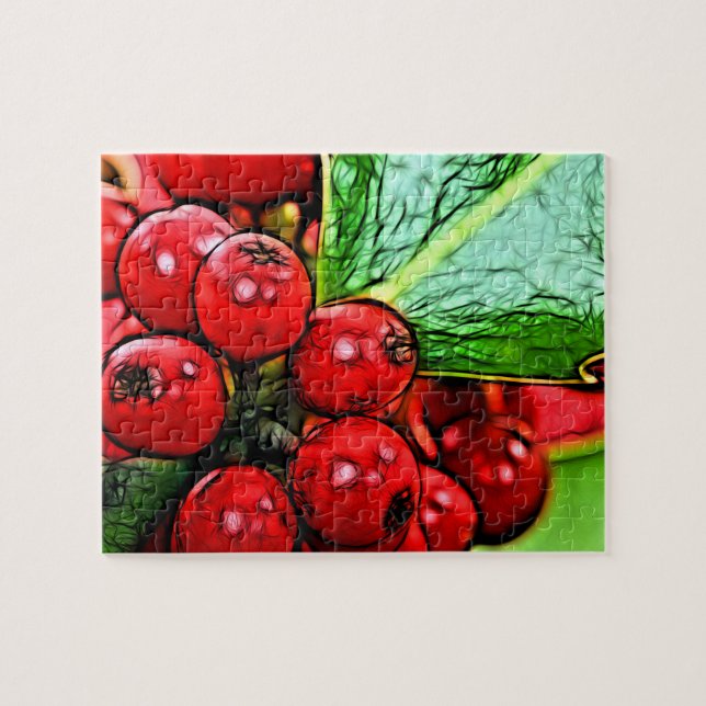 Holly Berries 006 Puzzle (Horizontal)