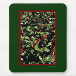 Holly & Berries Mousepad