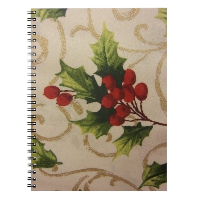 Holly Berries Notizblock (Vorderseite)