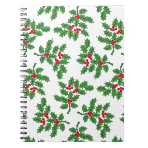 Holly Berries Notizblock