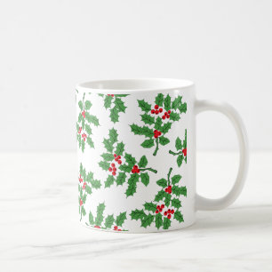 Holly Berries Tasse