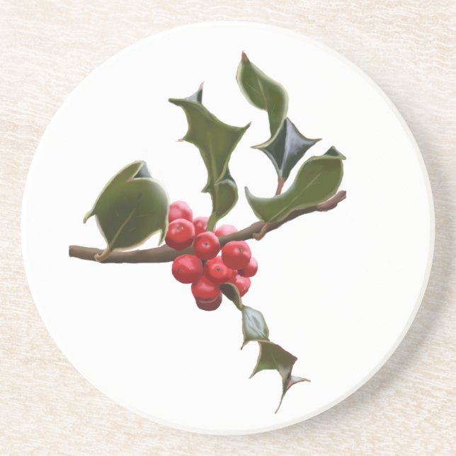 Holly Berries Untersetzer (Vorne)