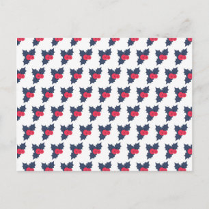 Holly Berry Frohe Weihnachtsfeiertag Winter Xmas Postkarte