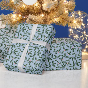 Holly Berry Geschenkpapier