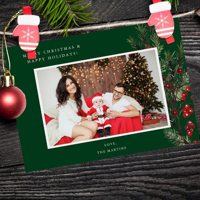 Holly Berry H Foto Holiday oder Christmas - Green (Von Creator hochgeladen)