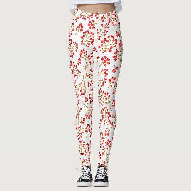 Holly Berry Leggings (Vorderseite)