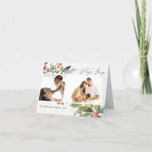 Holly Berry Pine Fröhliche Weihnachten 2 Foto