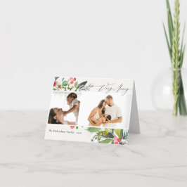 Holly Berry Pine Sehr frohe Weihnachten 2 Foto