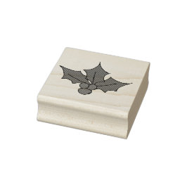 Holly Blätter Clipart Clip Art Holly Blätter Gummistempel