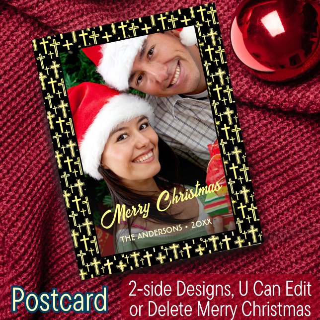 Holly Cross Familie Weihnachten Foto Glaube Religi (Von Creator hochgeladen)