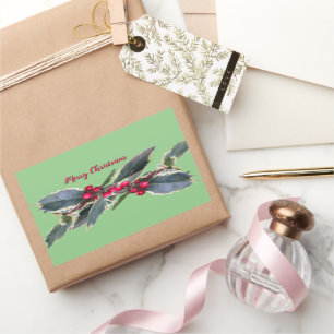 Holly Cust Green Sticker