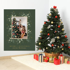 Holly Days | Frohe Weihnachts-Foto Urlaub Poster