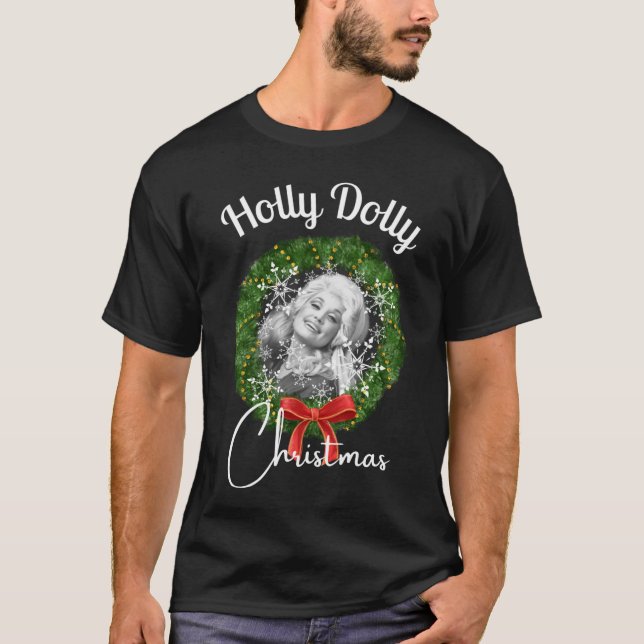 Holly Dolly Christmas Dolly Parton1984png1984.p T-Shirt (Vorderseite)