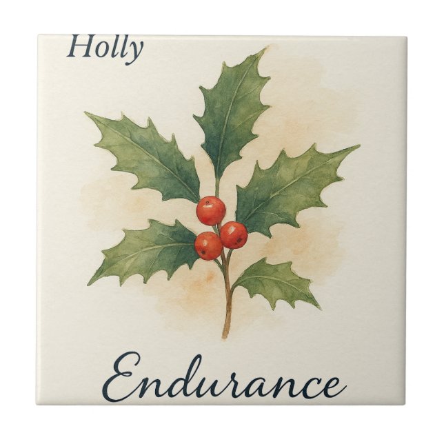 Holly — Endurance Fliese (Vorderseite)