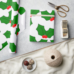 Holly Geschenkpapier