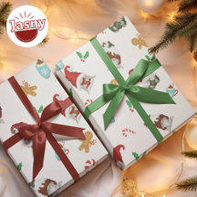 Holly-Gnom-Gingerbrot-Zuckerstangen-Weihnachten