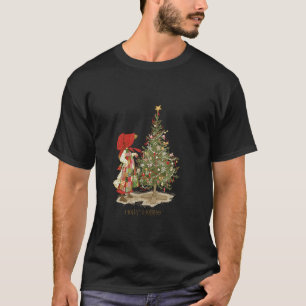 Holly Hobbie Vintage Christmas Tree T-Shirt