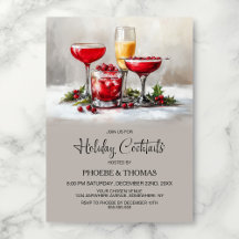 Holly Holiday Cocktailparty