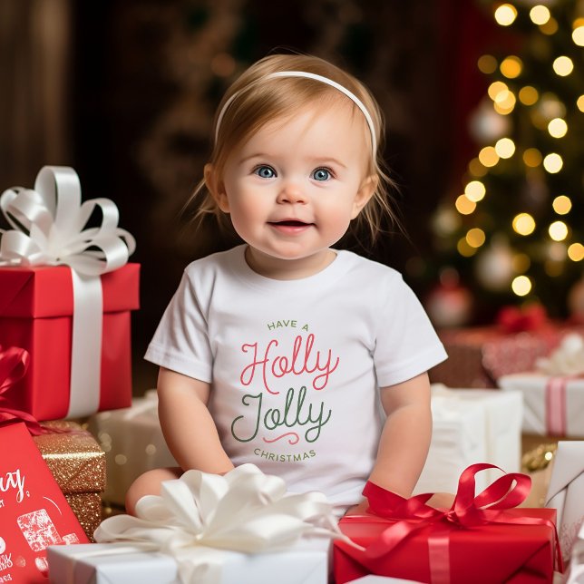 Holly Jolly Christmas Baby Strampler (Von Creator hochgeladen)