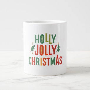 Holly Jolly Christmas Jumbo Tasse Collection