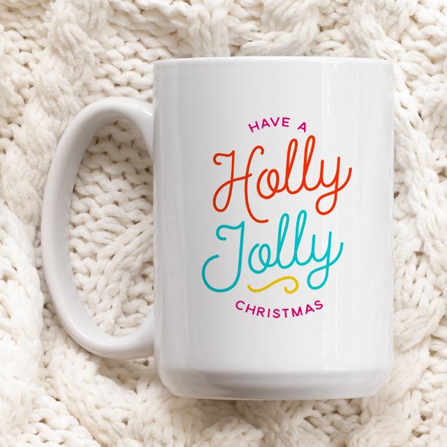 Holly Jolly Christmas Kaffeetasse (Von Creator hochgeladen)