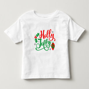 Holly Jolly Christmas Song Kleinkind T-shirt