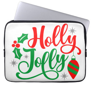 Holly Jolly Christmas Song Laptopschutzhülle