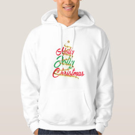Holly Jolly Christmas Unisex Hoodie Sweatshirt