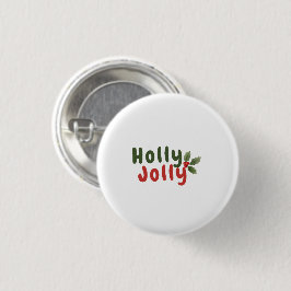 Holly Jolly - Festlicher Schriftart mit Holly Icon Button