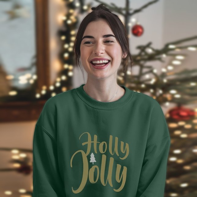 Holly Jolly Green Frohe Weihnachtsschläfchen T-Shirt (Von Creator hochgeladen)