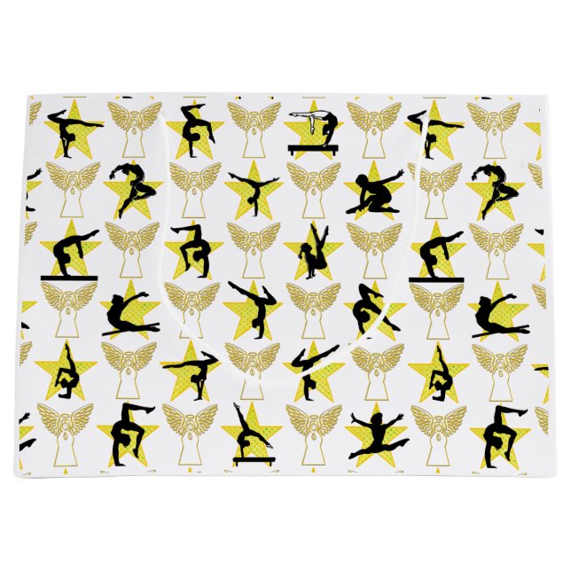 HOLLY JOLLY GYMNASTICS CHRISTMAS GROßE GESCHENKTÜTE (Vorderseite)