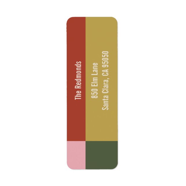 Holly Jolly Label (Vorne)