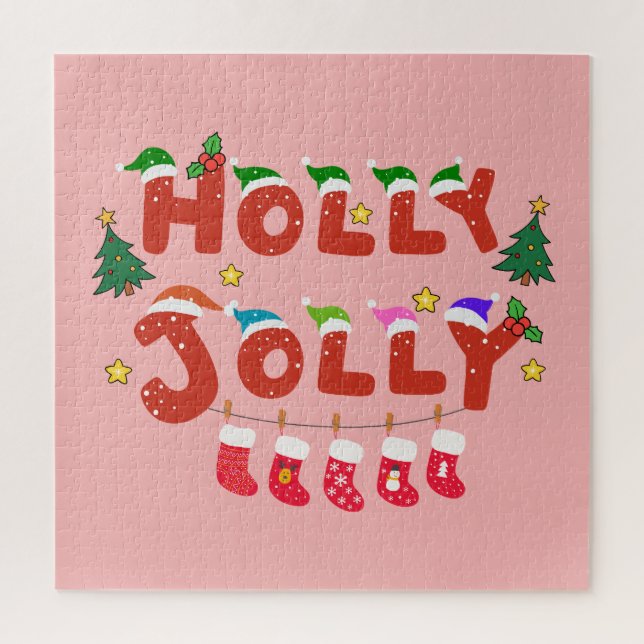 Holly Jolly Puzzle (Vertikal)