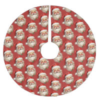 Holly Jolly Santa Claus Retro Weihnachtsmuster